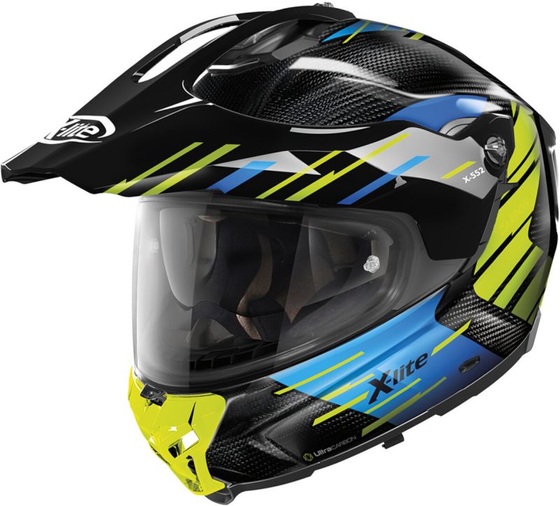 x-lite-x-552-ultra-carbon-waypoint-n-com-helmet-black-blue-yellow-xxs-54-xl-xu50006390209-figure-1_800x800